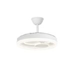 Ventilador LED aspas retráctiles Naira Eco Blanco 70W CCT Dim - Imagen 5