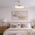 Ventilador LED aspas retráctiles Taoro 60W 8800Lm CCT Dim - Imagen 4