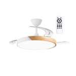 Ventilador LED aspas retráctiles Taoro 60W 8800Lm CCT Dim - Imagen 8