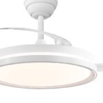 Ventilador LED Ventus Evo 39W con aspas retráctiles – Silencioso y Smart - Imagen 4