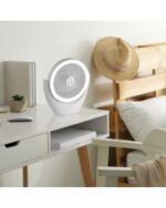 Ventilador de Sobremesa TRAVEL LED 3W con Batería y USB | Compacto y Portátil Ventilador de escritorio ligero con luz LED y batería recargable - Imagen 3