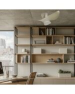 Ventilador de Techo VENICE MADERA CLARA 97 cm con Motor DC Silencioso | Sin Luz - Imagen 3
