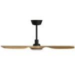 Ventilador de techo Balcony Neo negro mate LED IP44 - Imagen 3