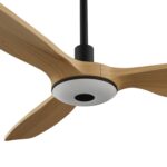 Ventilador de techo Balcony Neo negro mate LED IP44 - Imagen 5