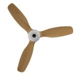Ventilador de techo Balcony Neo negro mate LED IP44 - Imagen 6