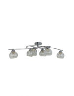 Semiplafon Gala Cromo 6L 80cm