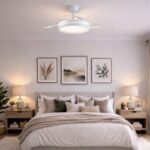 Ventilador LED Charly Evo 60W – Smart, silencioso y con aspas retráctiles