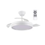 Ventilador LED Charly Evo 60W – Smart, silencioso y con aspas retráctiles - Imagen 4