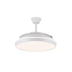 Ventilador LED 80W 8800Lm con aspas retráctiles – Máxima potencia y confort para grandes espacios
