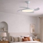 Ventilador LED Key con aspas retráctiles – Equilibrio perfecto entre diseño, silencio y confort - Imagen 2