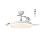 Ventilador LED Night Eco Brilli con aspas retráctiles – Confort silencioso con diseño brillante - Imagen 6