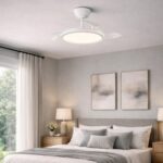 Ventilador LED Rexus RGB con aspas retráctiles – Iluminación decorativa y confort inteligente - Imagen 2