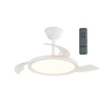 Ventilador LED Rexus RGB con aspas retráctiles – Iluminación decorativa y confort inteligente - Imagen 6