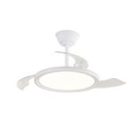 Ventilador LED Rexus RGB con aspas retráctiles – Iluminación decorativa y confort inteligente - Imagen 4