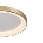 NISEKO II * PLAFÓN LED 30W D.38CM ORO - Imagen 2