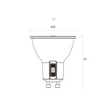 Bombilla LED LUPI CCT 7W IP20 - Imagen 4