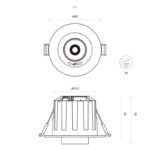 Empotrable Orientable DREM CCT IP20 - Imagen 5