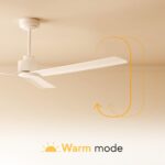 Ventilador de Techo DANA Blanco IP66 132 cm Motor DC | DANA132-01-3A01-NL- - Imagen 7