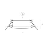 REMI | Empotrable orientable de acero para iluminación interior - Imagen 5