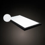 Panel LED de superficie GAMA BLACK Slim | CCT seleccionable | UGR<19